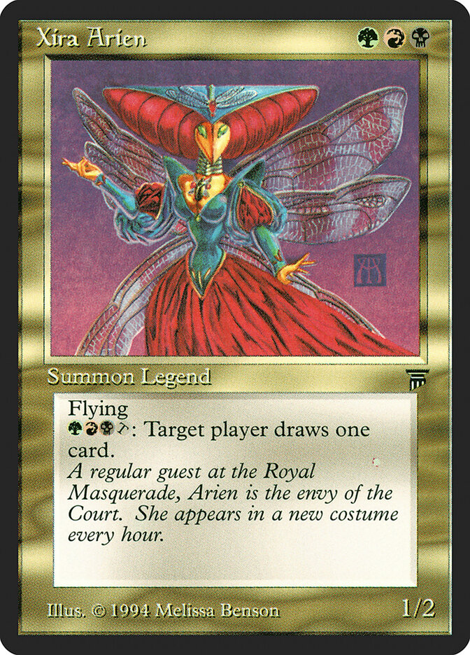 Xira Arien card front