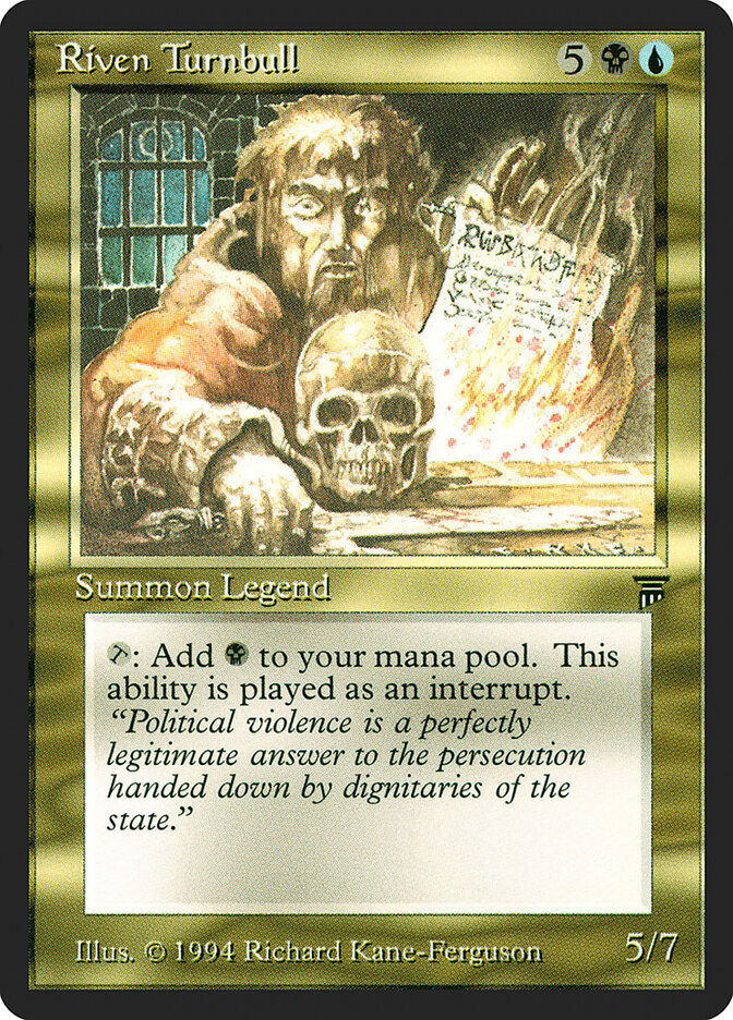 Riven Turnbull card front