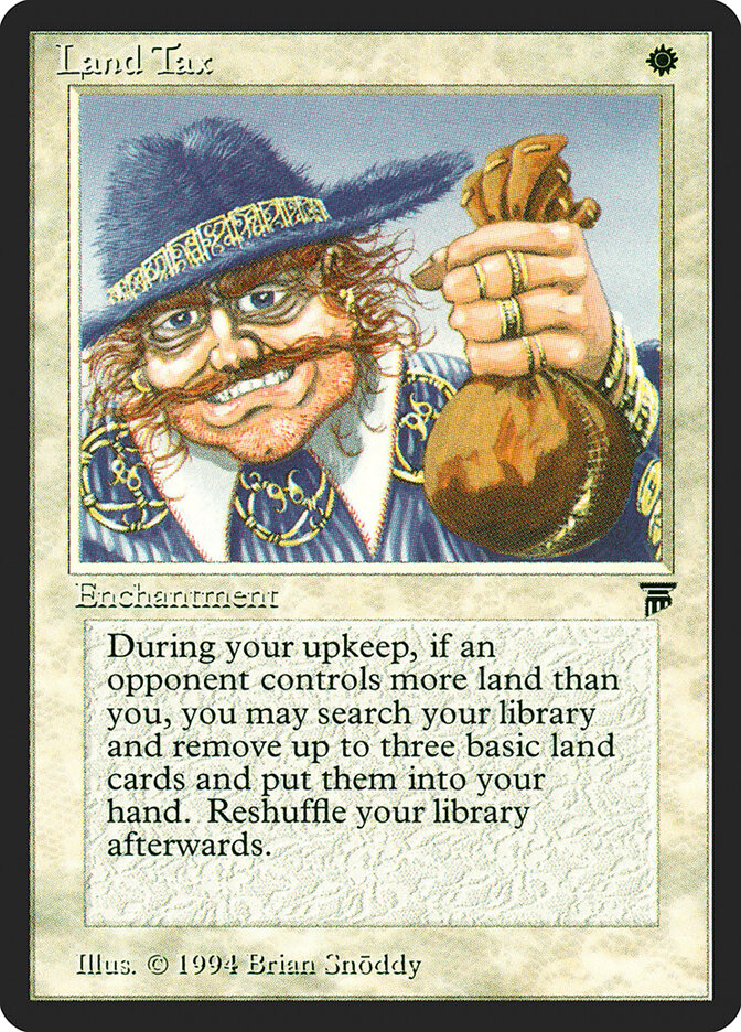 Land Tax card front