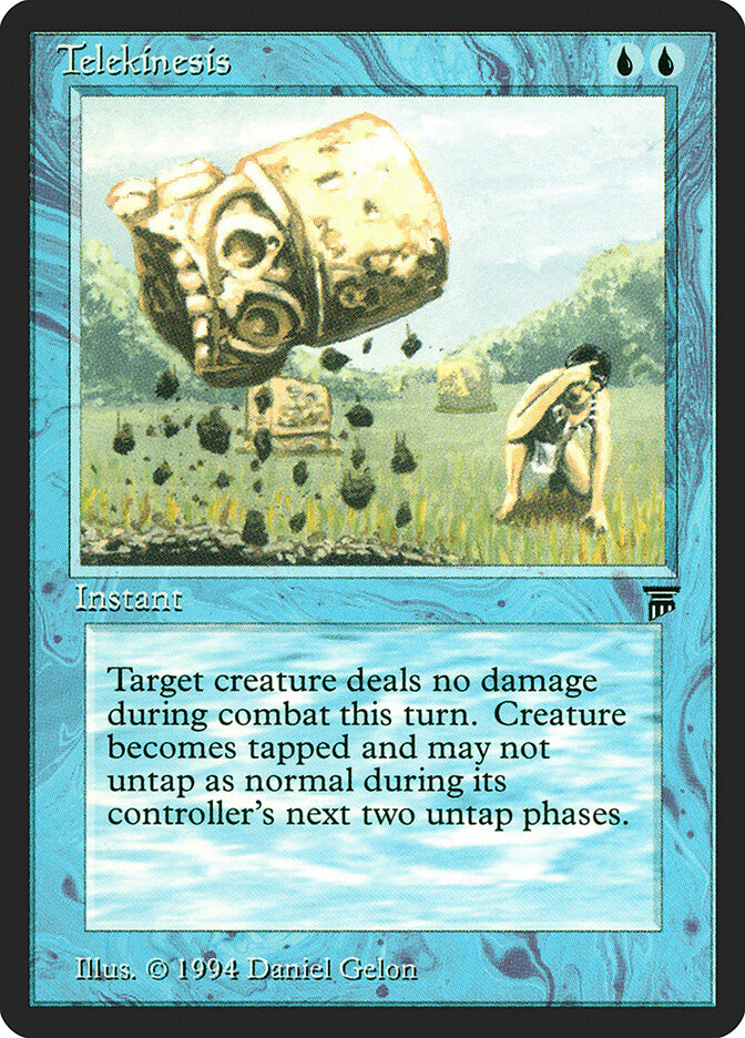 Telekinesis card front