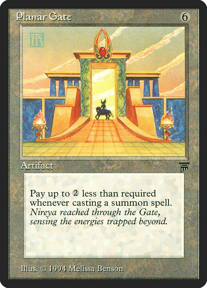 Planar Gate card front