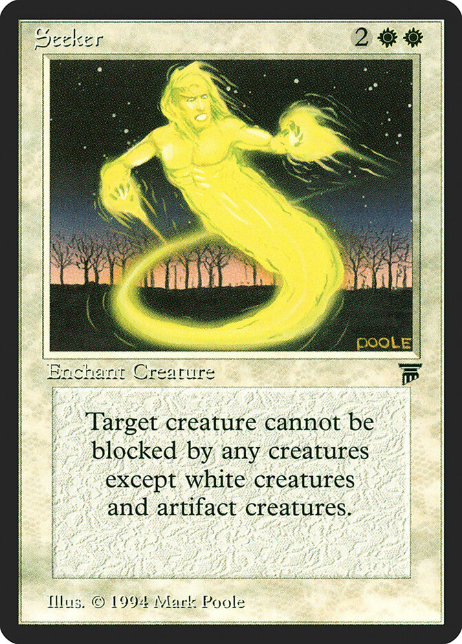 Seeker card front