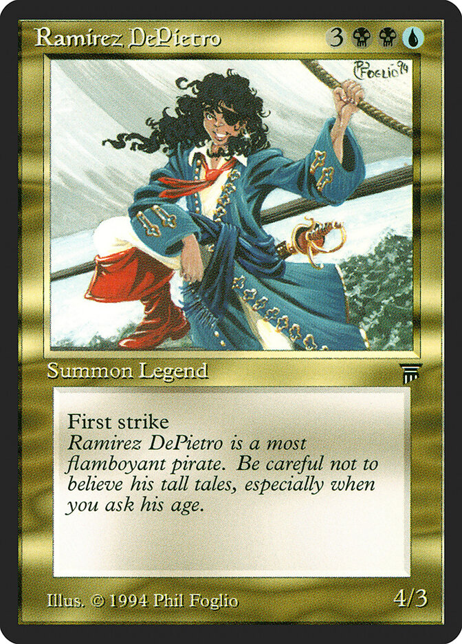 Ramirez DePietro card front