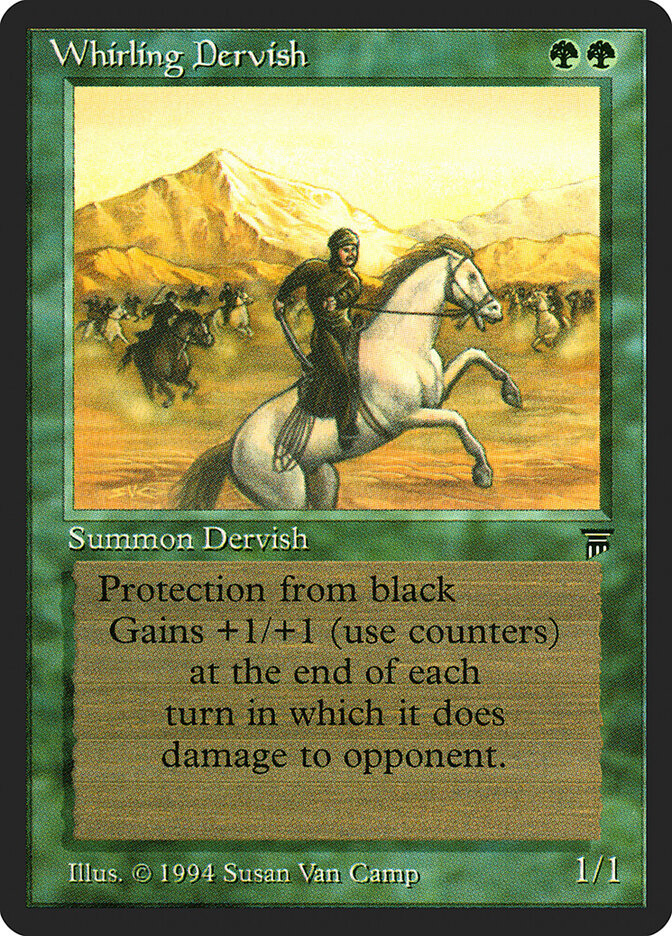 Whirling Dervish card front