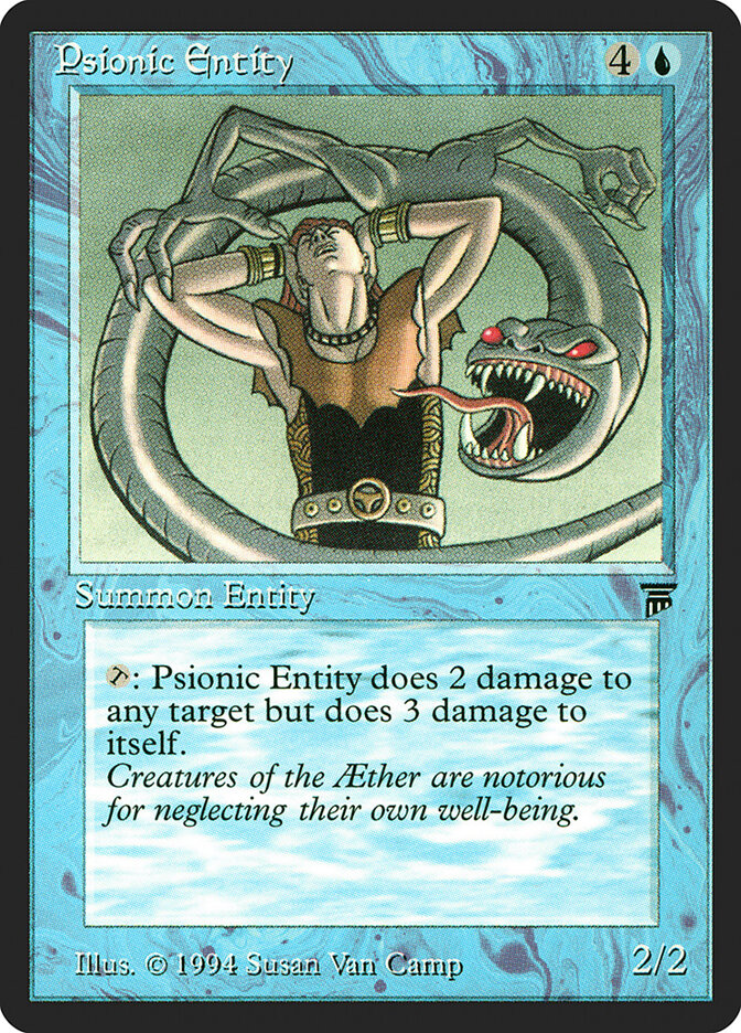 Psionic Entity card front