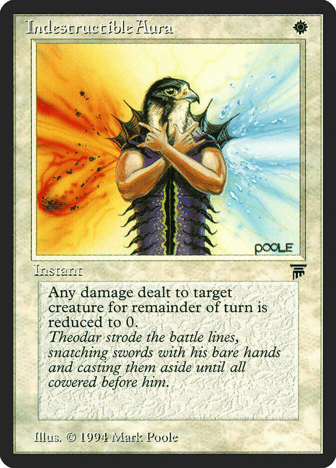 Indestructible Aura card front