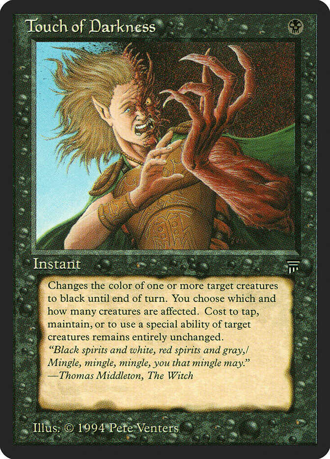 Touch of Darkness card front