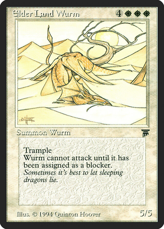 Elder Land Wurm card front