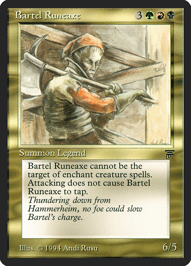 Bartel Runeaxe card front