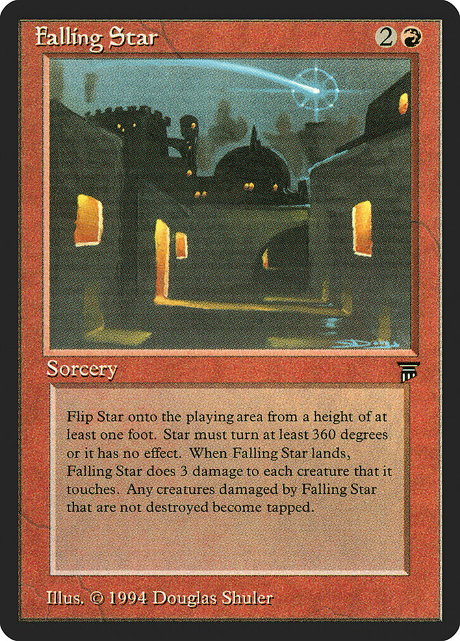 Falling Star card front