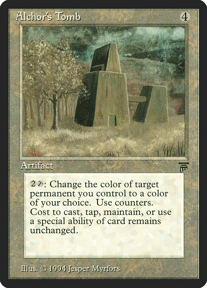 Alchor's Tomb card front