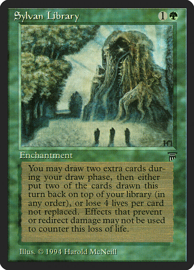 Sylvan Library card front