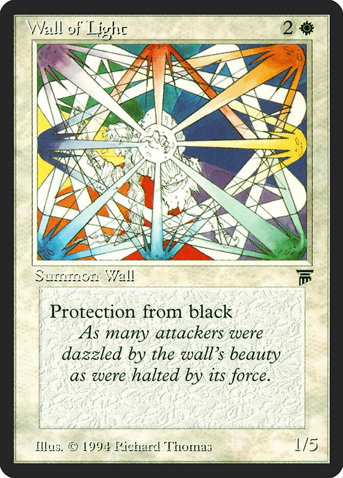 Wall of Light card front