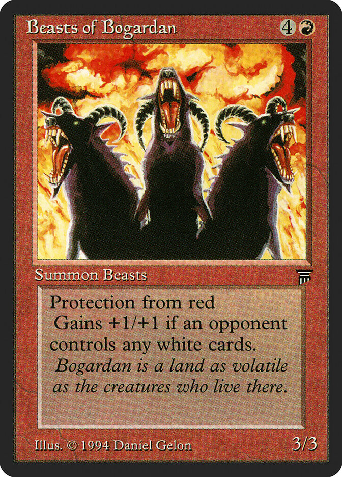 Beasts of Bogardan card front