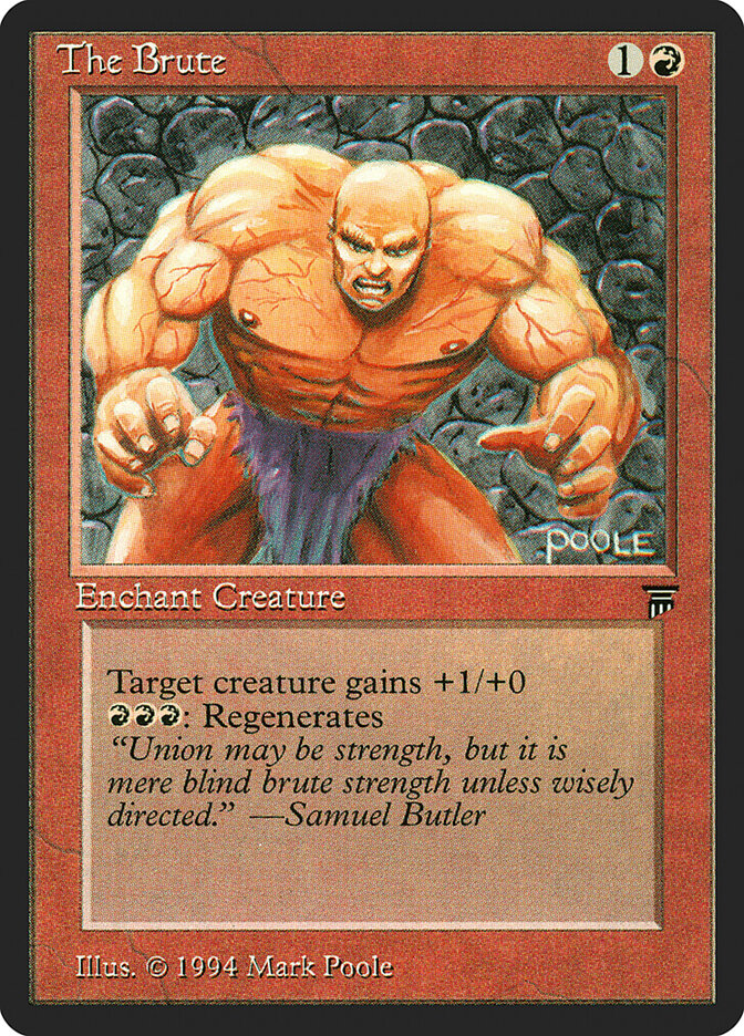 The Brute card front