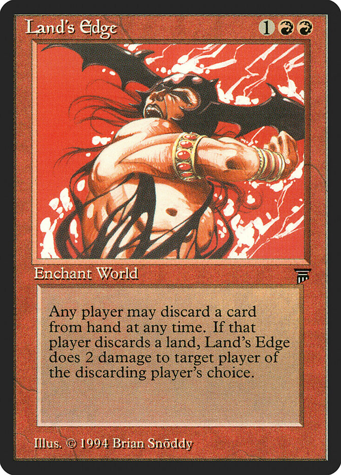 Land's Edge card front