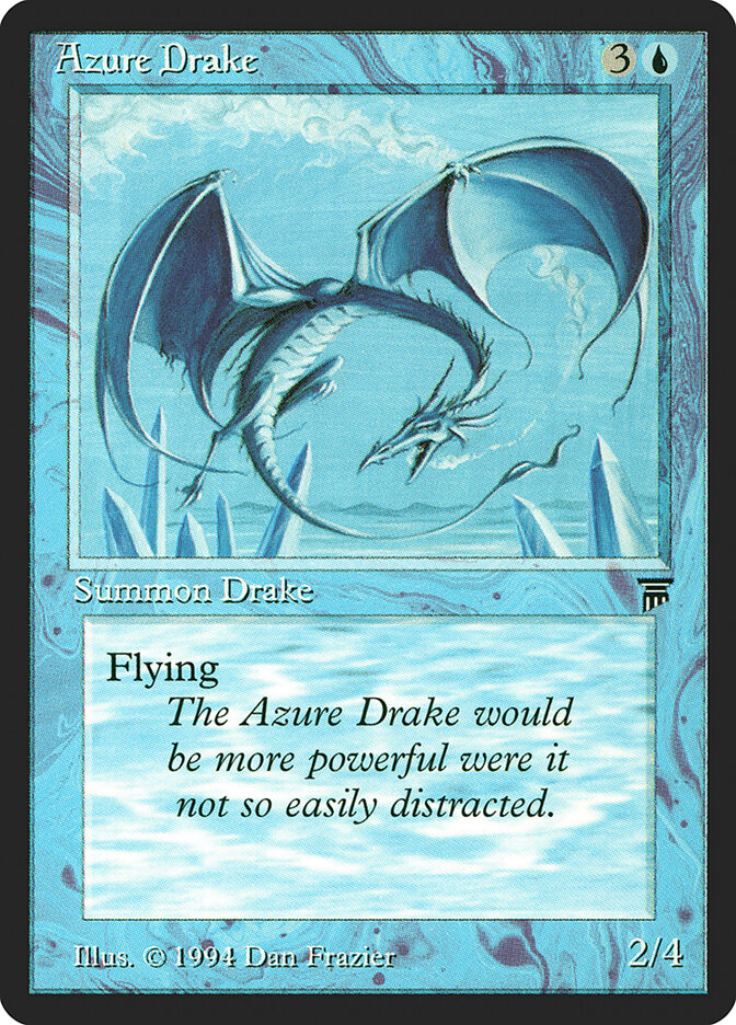 Azure Drake card front