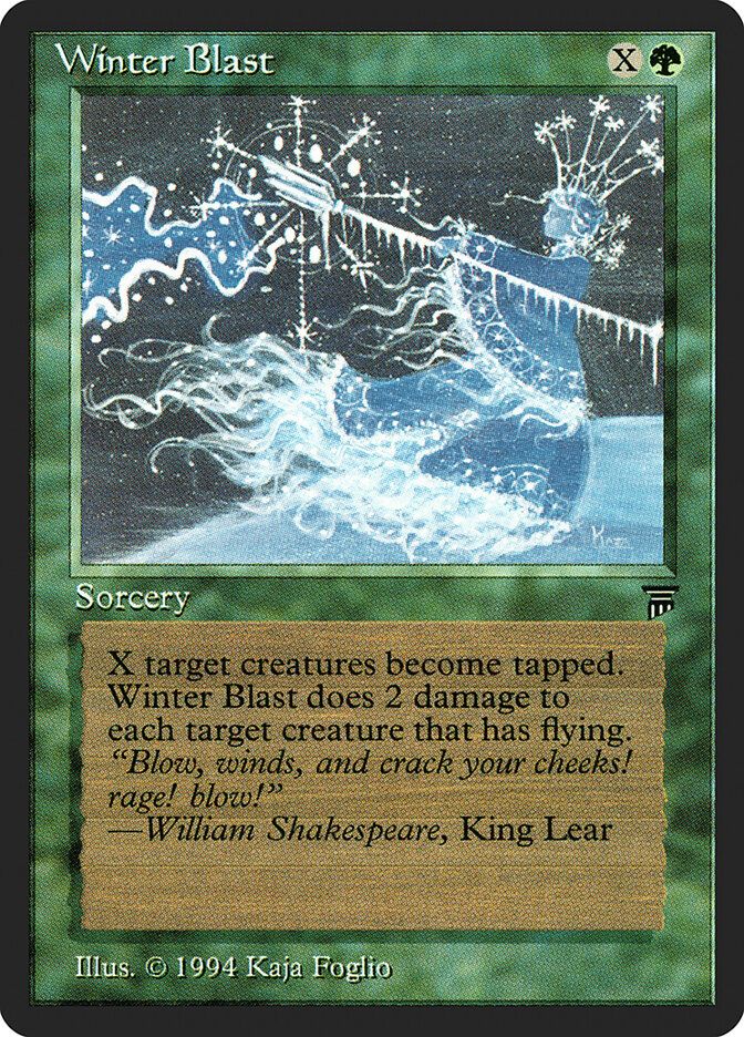 Winter Blast card front