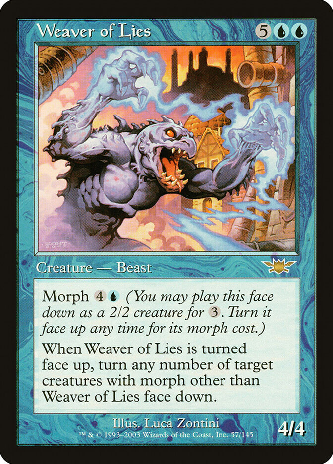 Weaver of Lies card front
