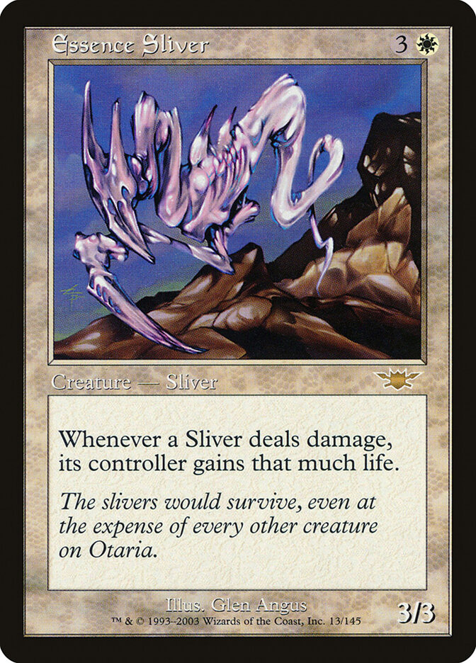Essence Sliver card front