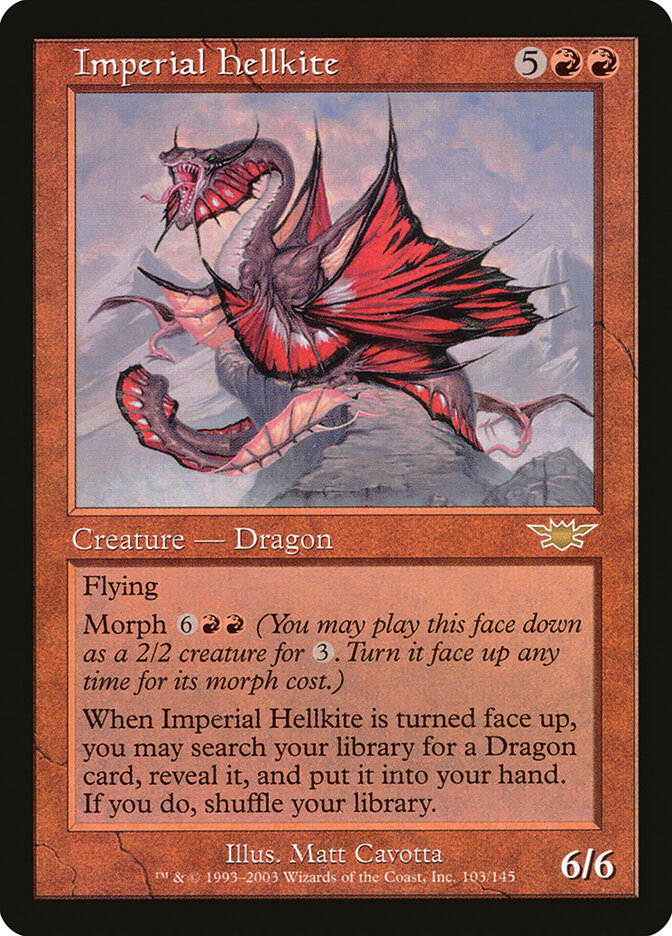 Imperial Hellkite card front