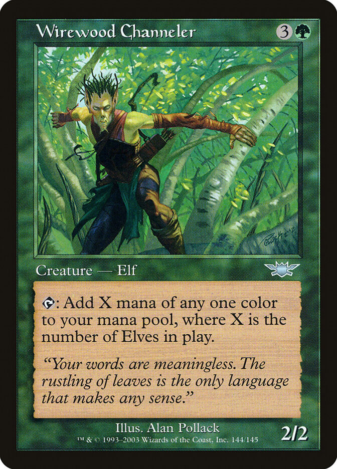 Wirewood Channeler card front