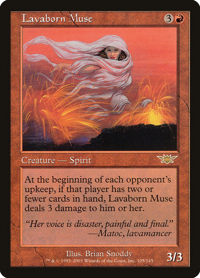 Lavaborn Muse card front