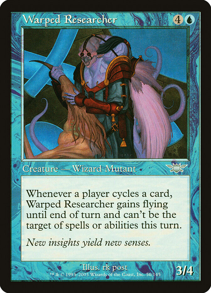 Warped Researcher card front