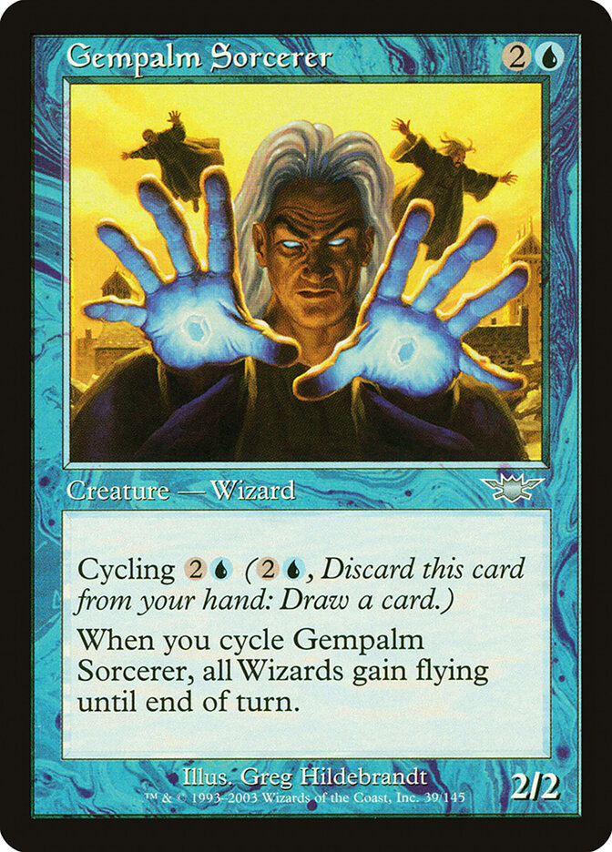 Gempalm Sorcerer card front