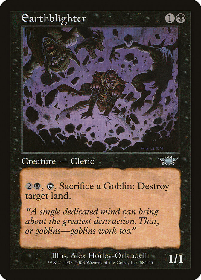 Earthblighter card front