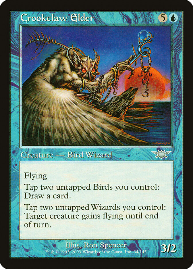 Crookclaw Elder card front