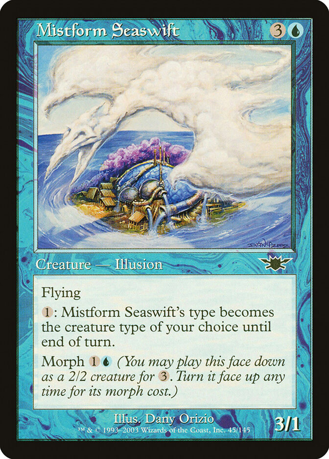Mistform Seaswift card front