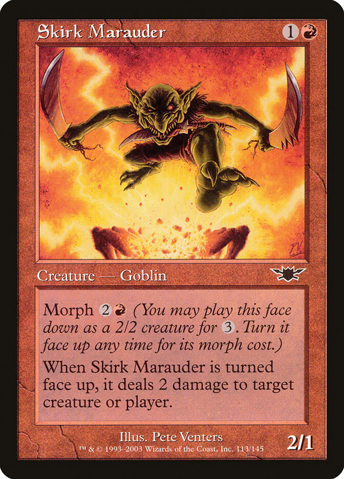 Skirk Marauder card front
