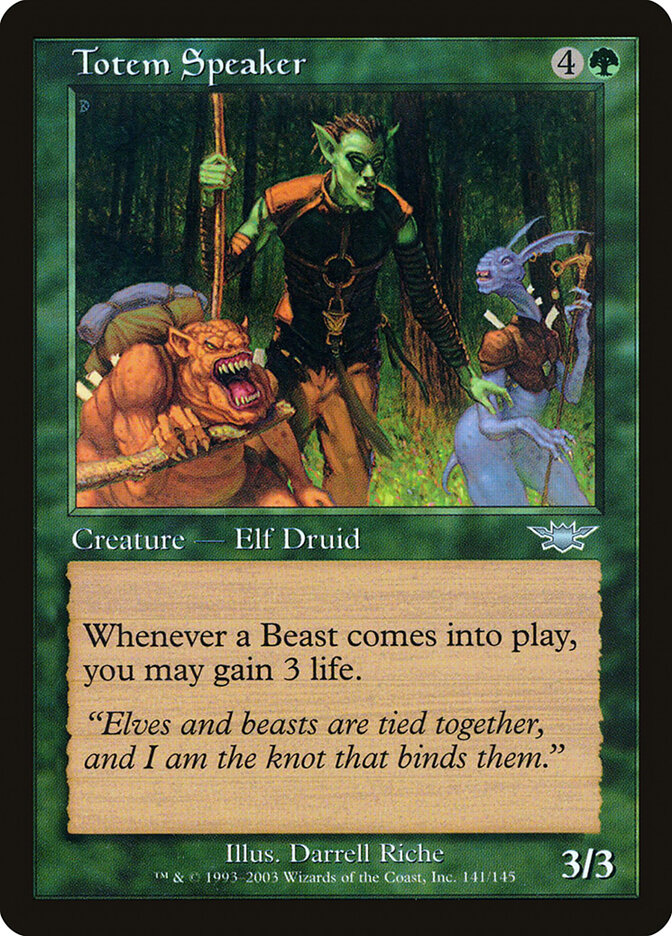 Totem Speaker card front