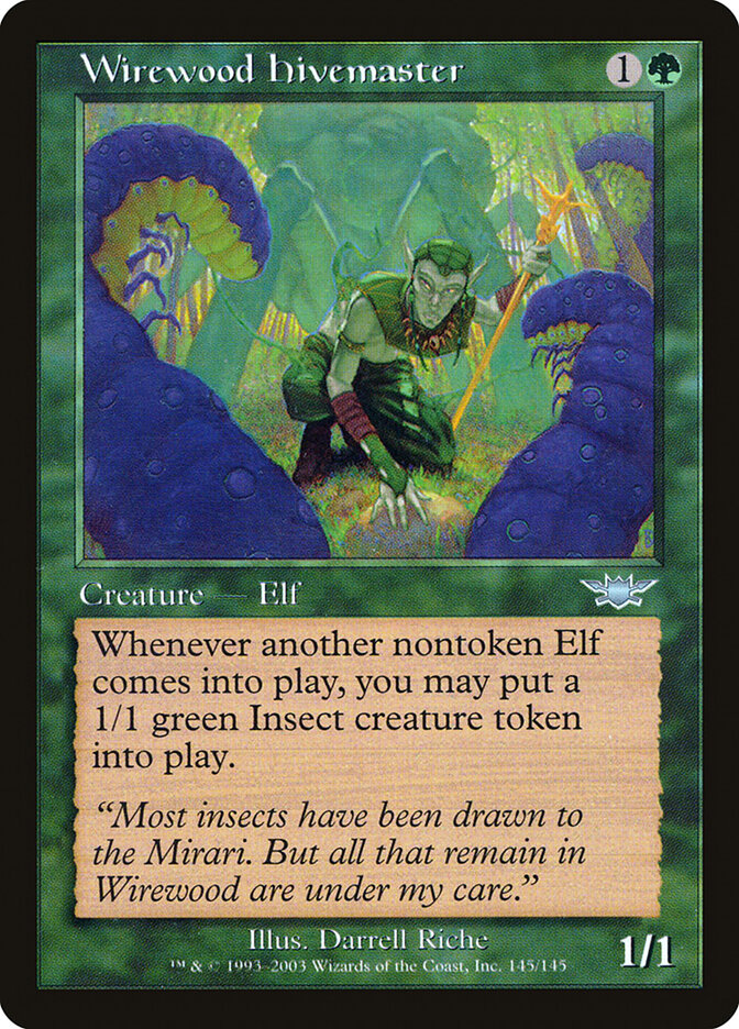 Wirewood Hivemaster card front
