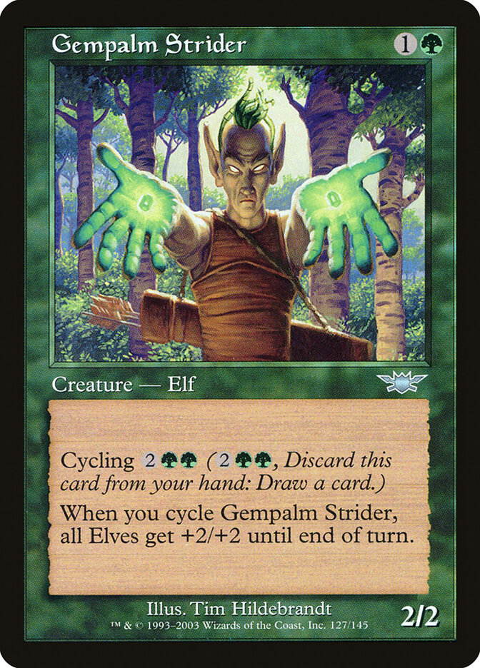 Gempalm Strider card front