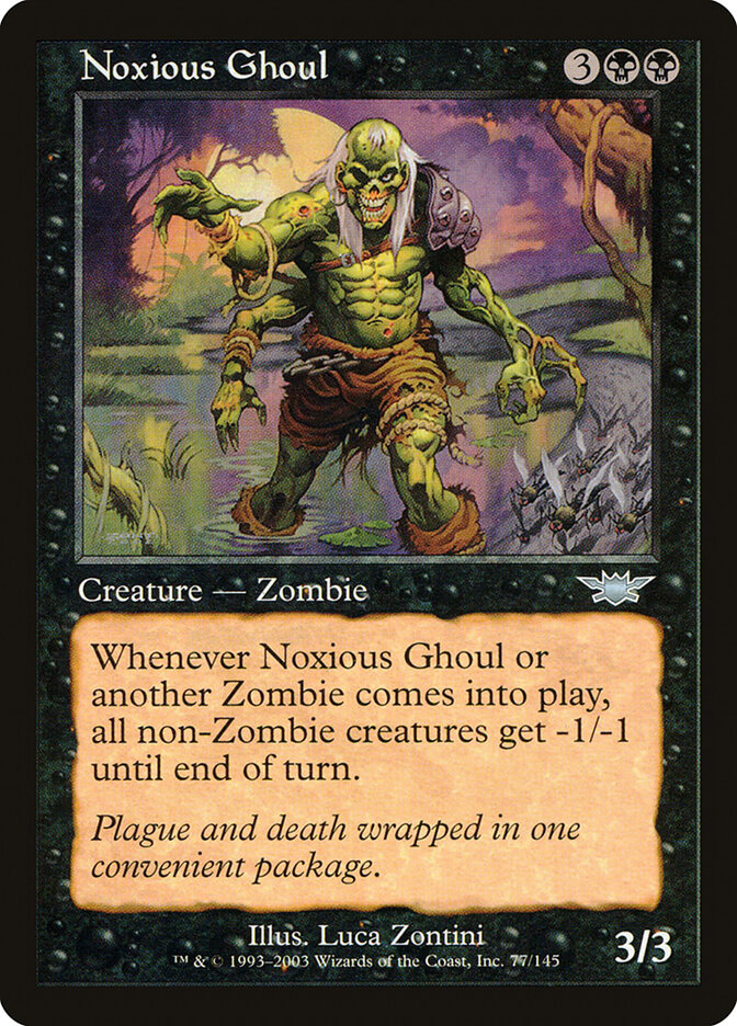 Noxious Ghoul card front