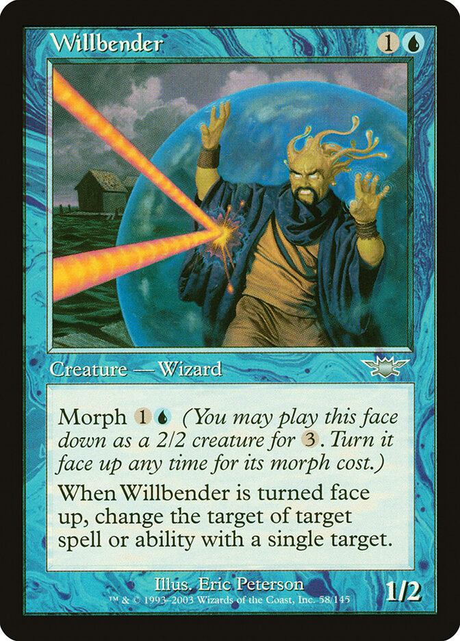 Willbender card front