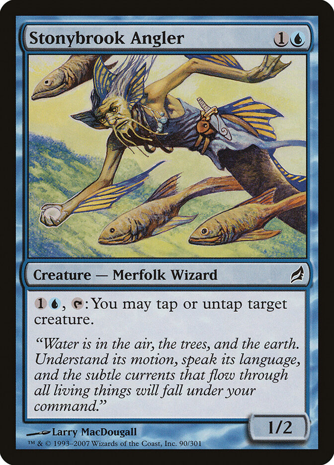 Stonybrook Angler card front