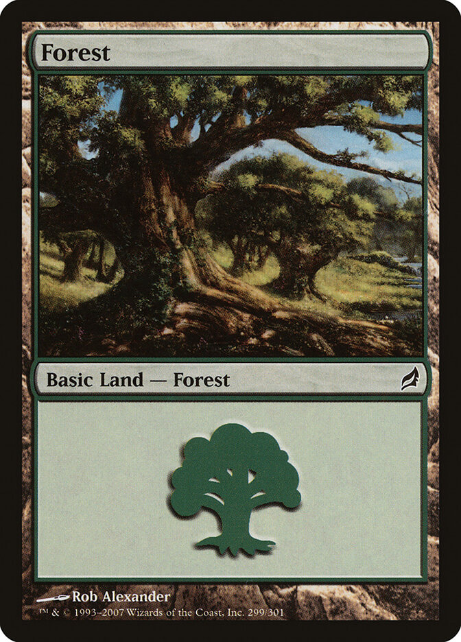 Forest card front
