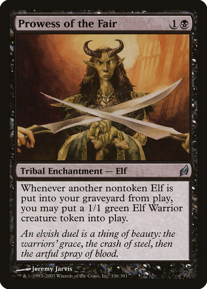 Prowess of the Fair card front