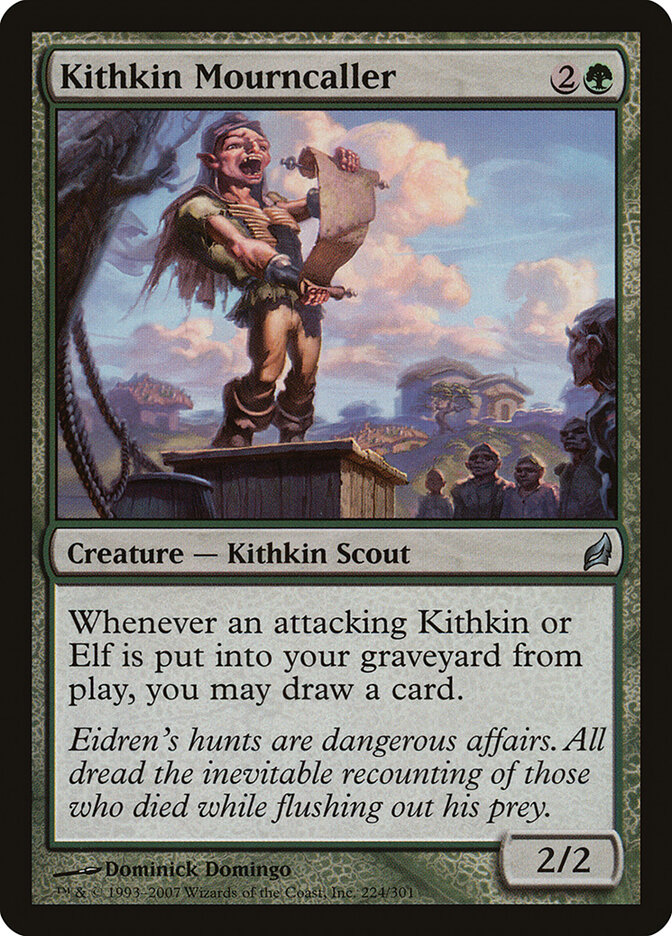 Kithkin Mourncaller card front
