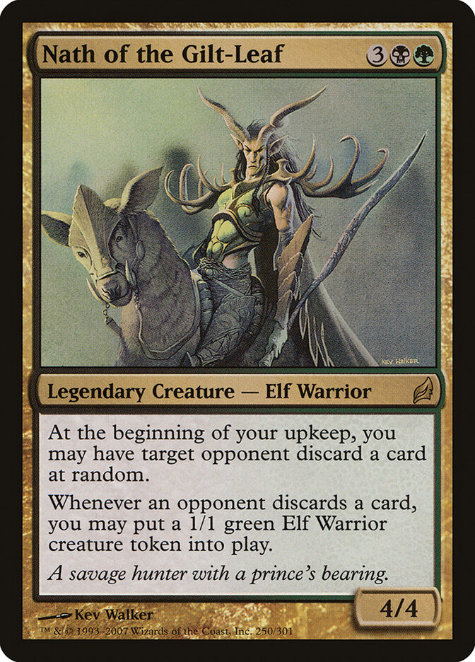 Nath of the Gilt-Leaf card front