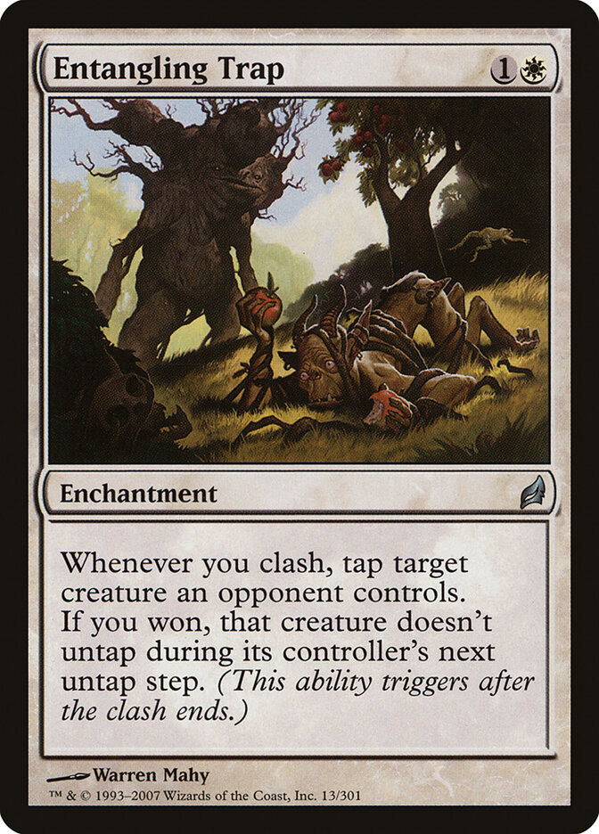 Entangling Trap card front
