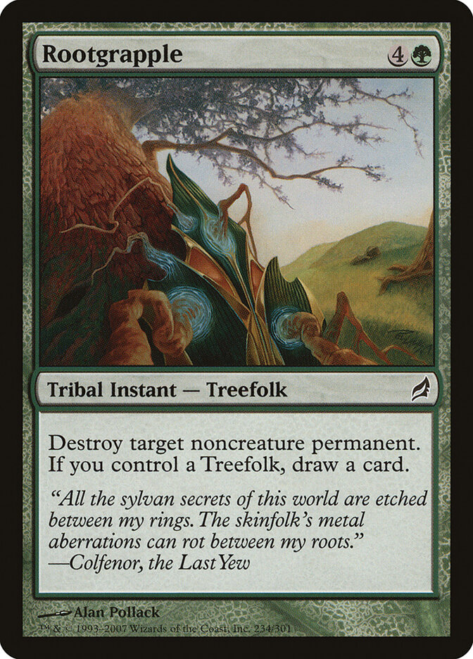 Rootgrapple card front