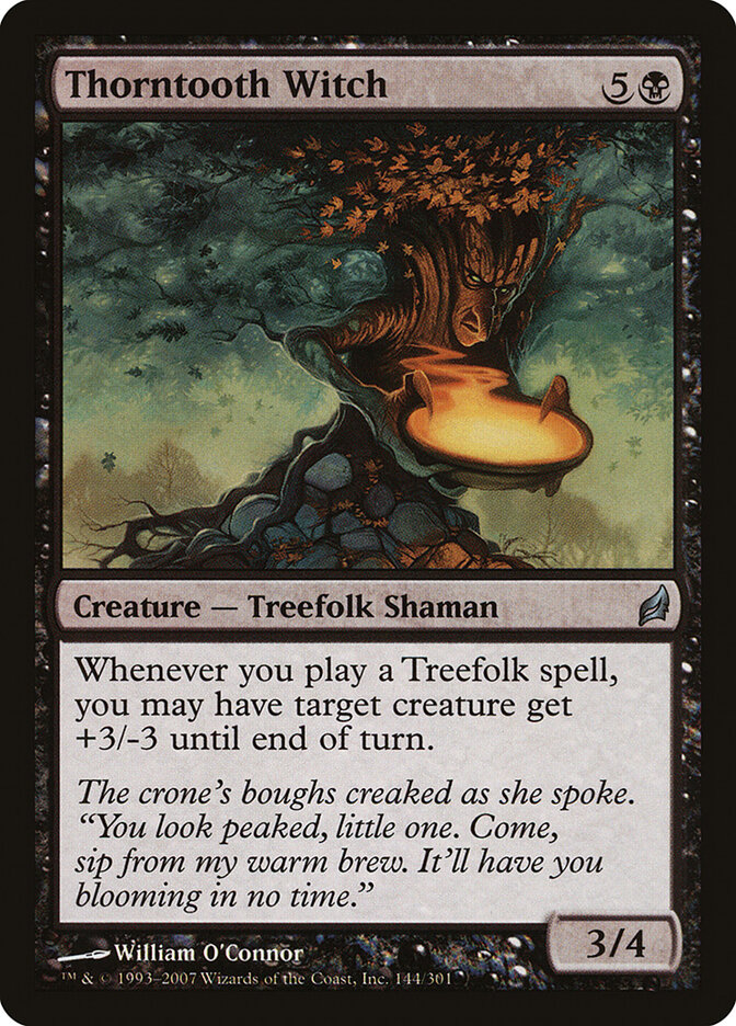 Thorntooth Witch card front