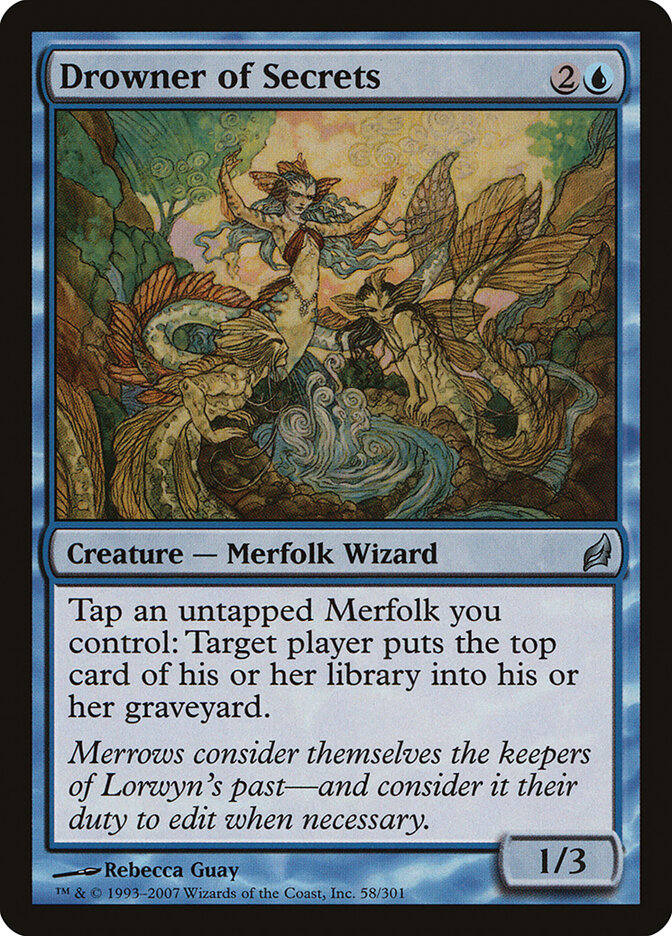 Drowner of Secrets card front