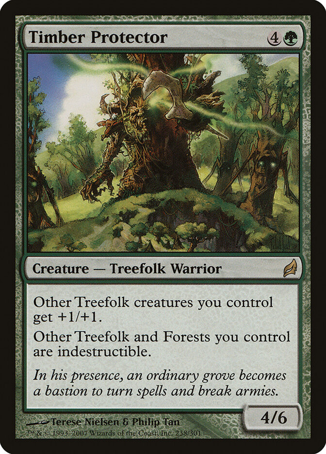 Timber Protector card front