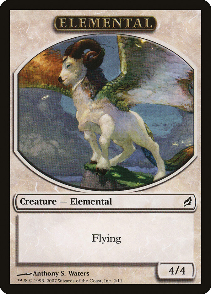 Elemental card front