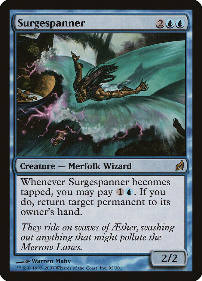 Surgespanner card front